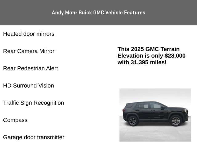 Used 2025 GMC Terrain Elevation w/ Technology Package II AWD/4WD image 14