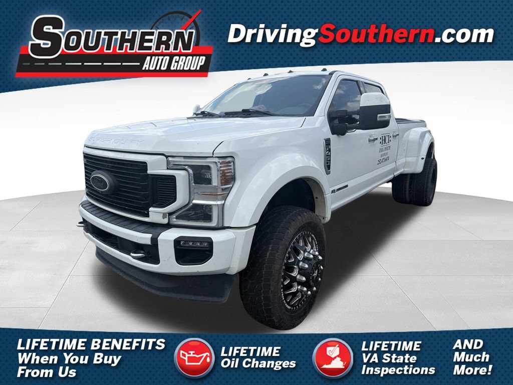 Used 2021 Ford F450 Limited w/ FX4 Off-Road Package AWD/4WD video 1