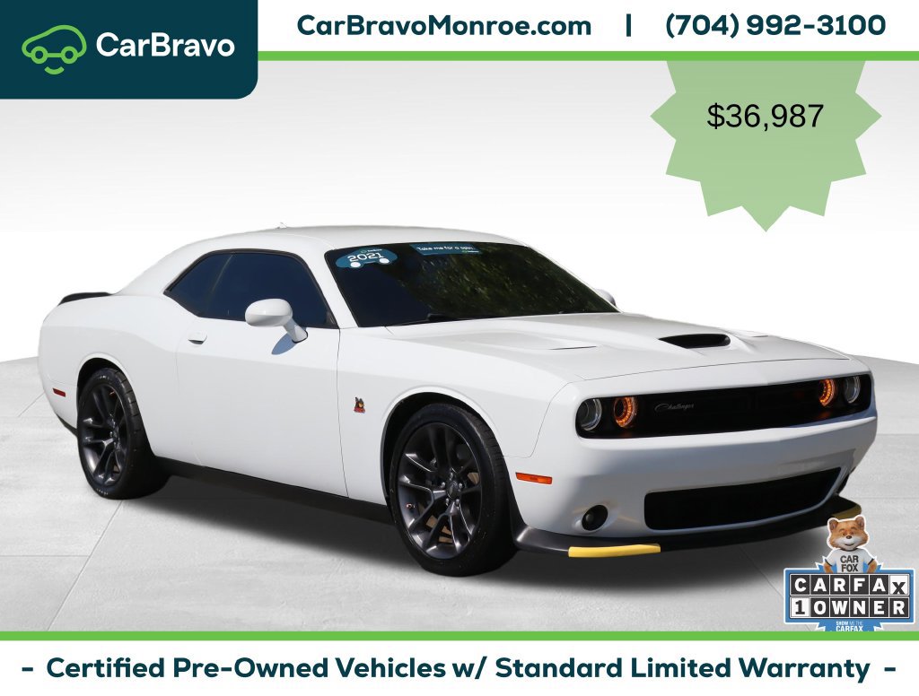 Used 2021 Dodge Challenger R/T Scat Pack RWD image 7