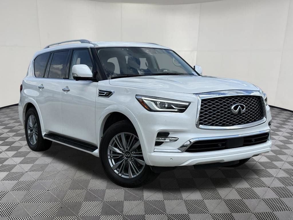 Used 2022 INFINITI QX80 Luxe w/ Cargo Package AWD/4WD image 4