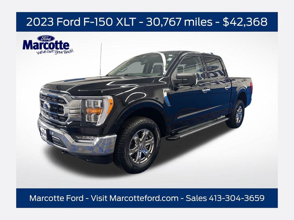 Certified 2023 Ford F150 XLT w/ Equipment Group 302A High AWD/4WD image 1