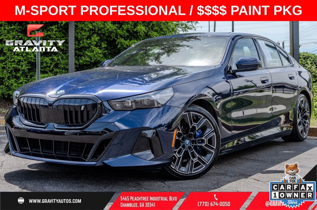 Used 2025 BMW i5 xDrive40 w/ M Sport Package AWD/4WD image 1