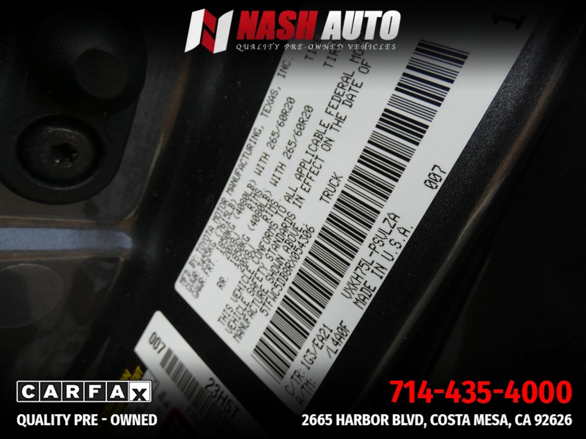 Used 2024 Toyota Tundra Limited AWD/4WD image 64