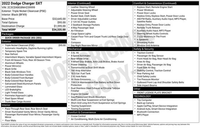 Used 2022 Dodge Charger SXT image 6