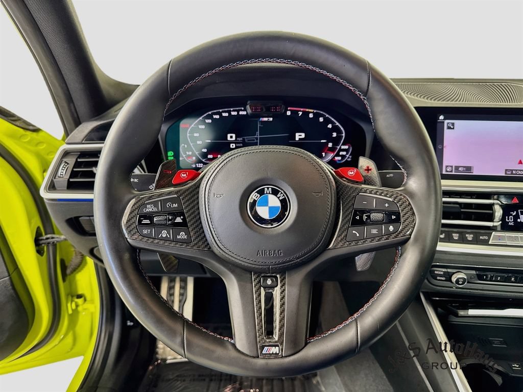 Used 2021 BMW M3 Competition w/ M Carbon Exterior Package RWD image 12