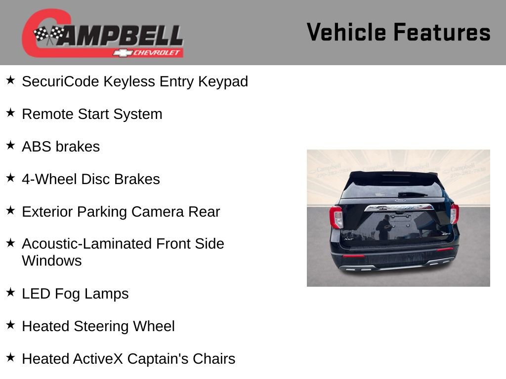 Used 2023 Ford Explorer XLT w/ Equipment Group 202A image 10