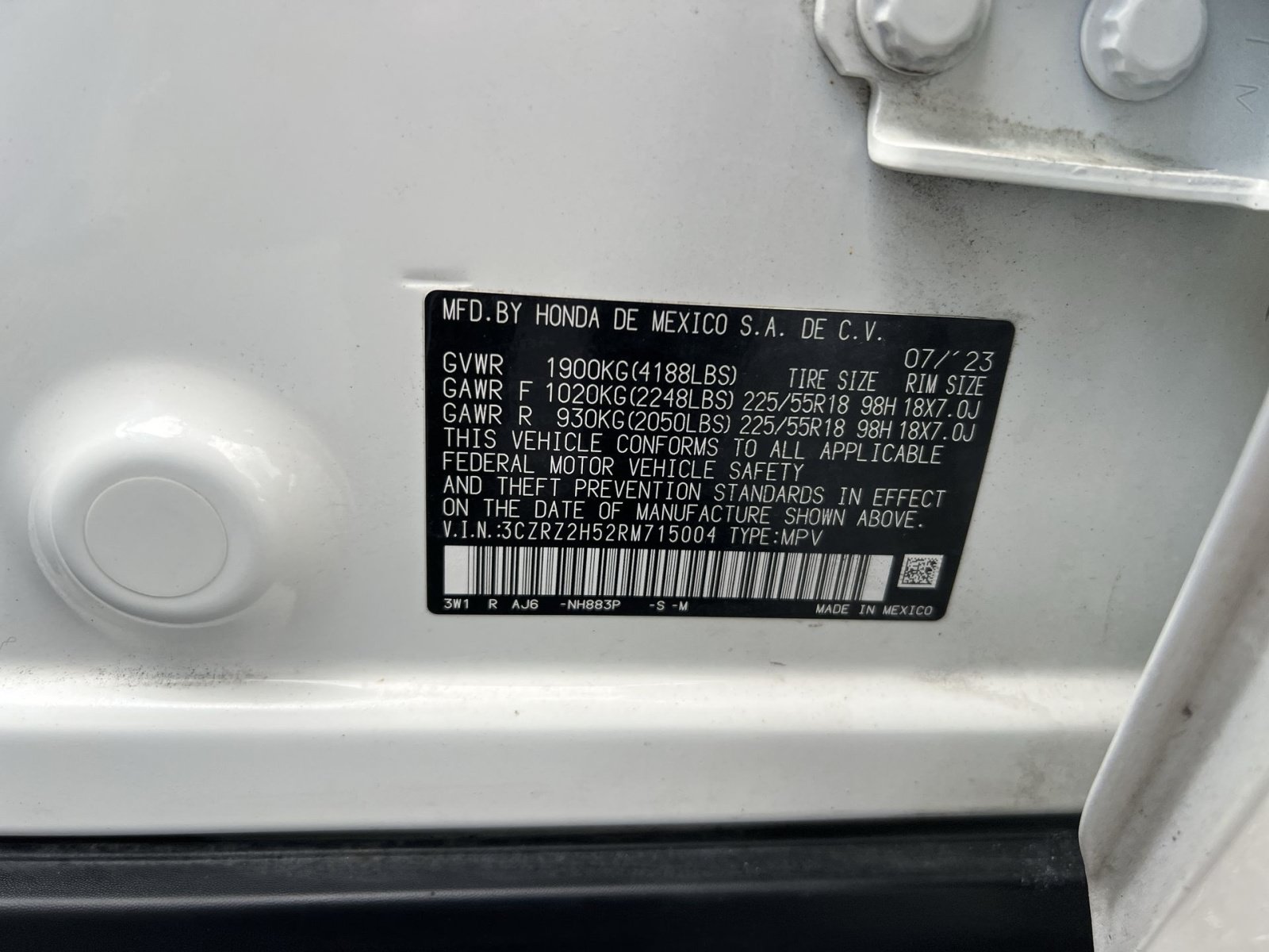 Used 2024 Honda HR-V Sport image 26
