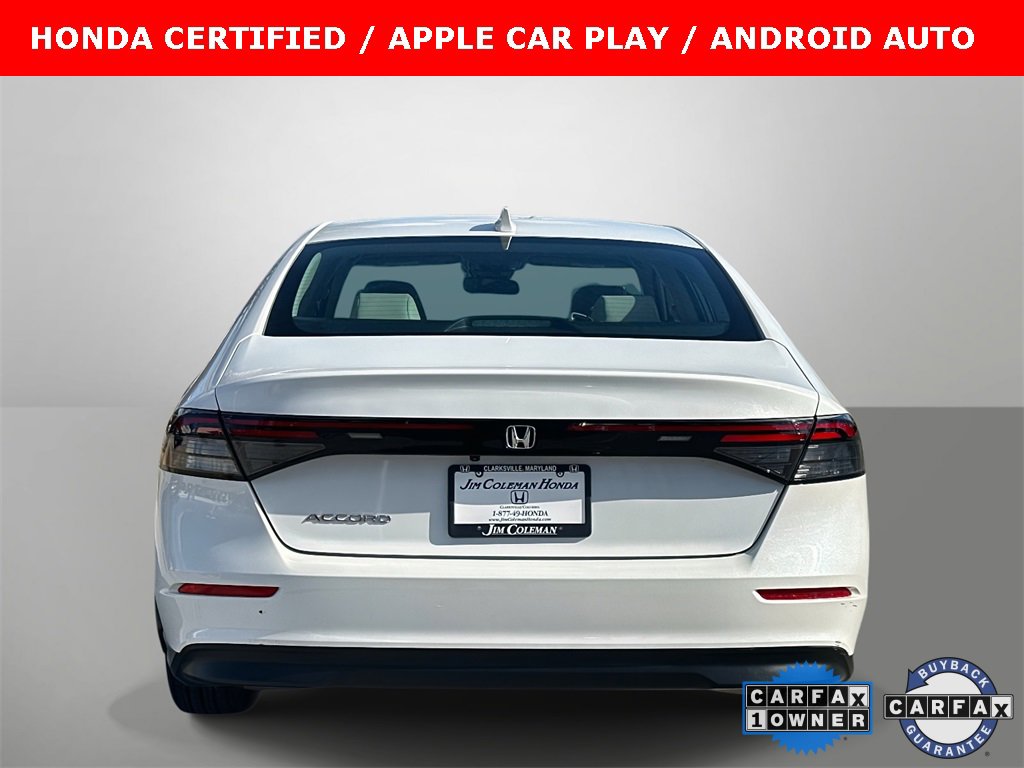 Certified 2024 Honda Accord EX image 26