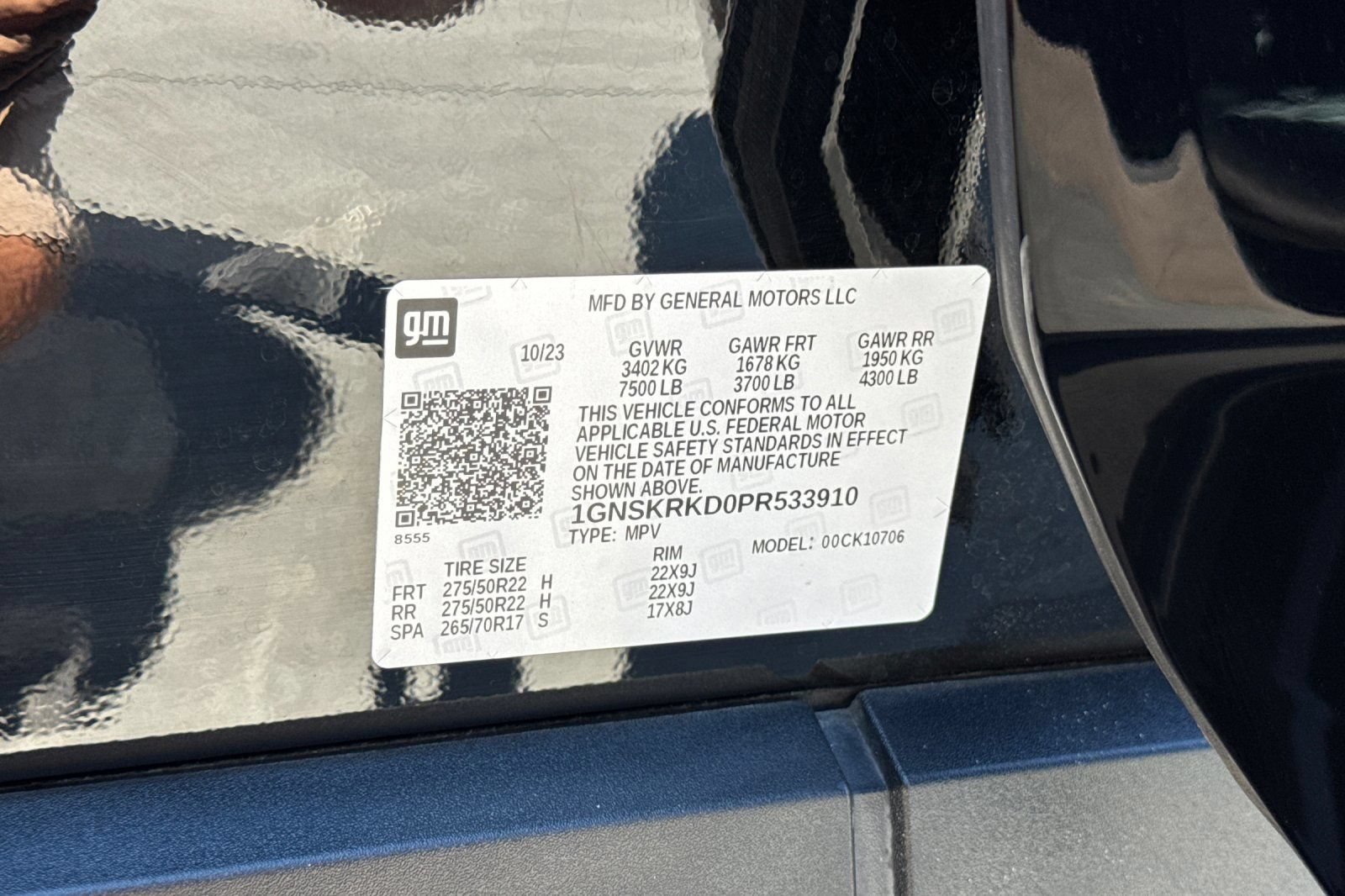 Certified 2023 Chevrolet Tahoe RST AWD/4WD image 30
