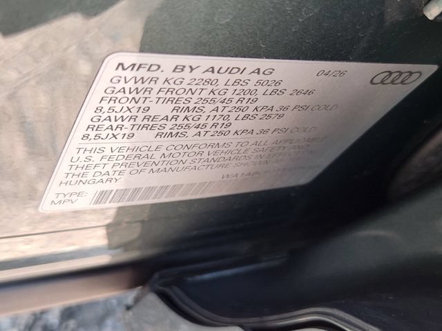 New 2026 Audi Q3 quattro 2.0T AWD/4WD image 11