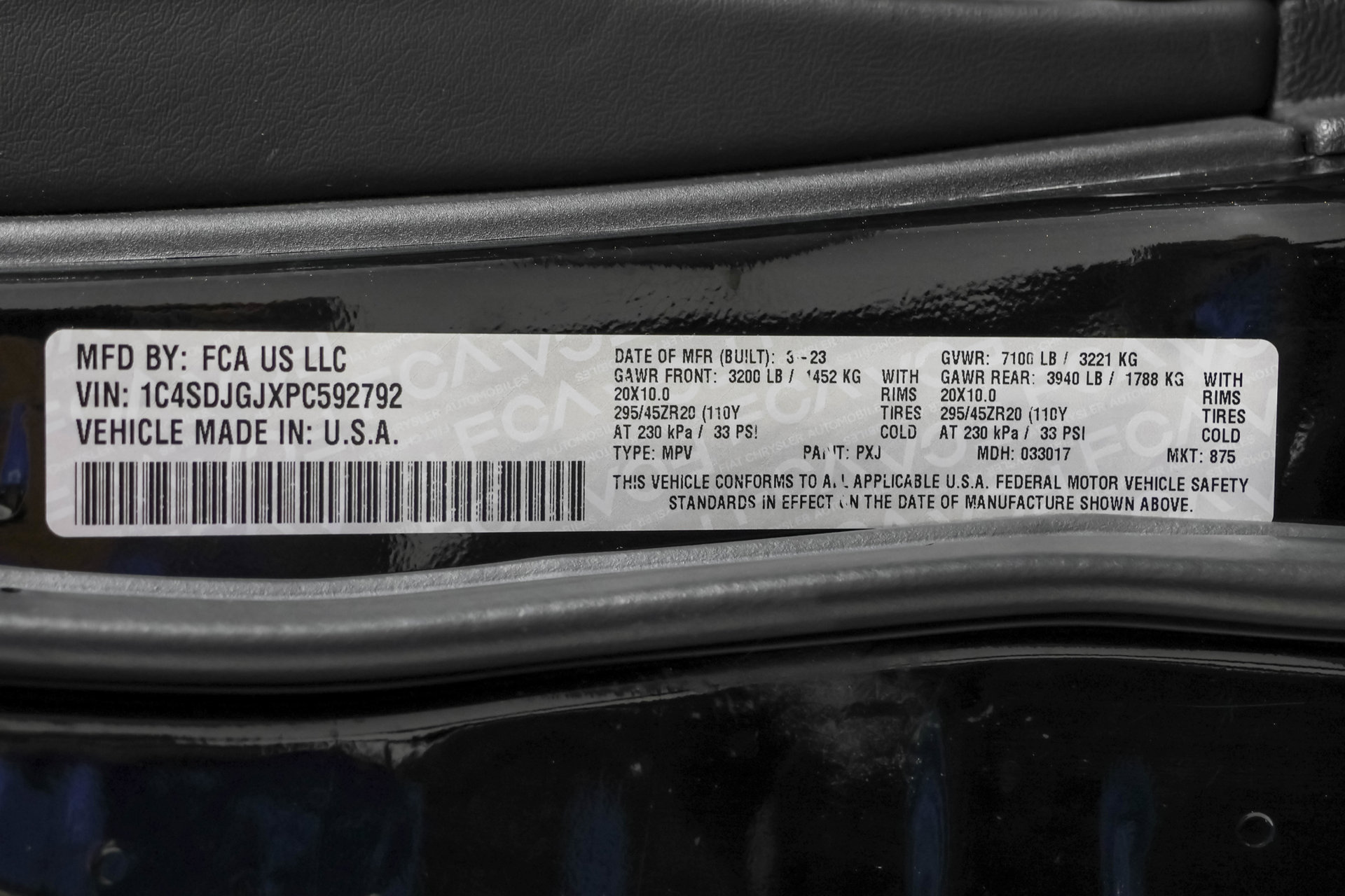 Used 2023 Dodge Durango SRT AWD/4WD image 52