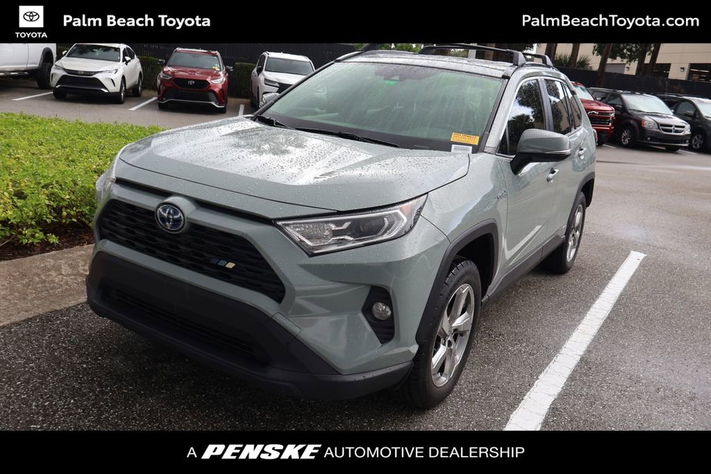 Used 2021 Toyota RAV4 XLE Premium AWD/4WD image 1