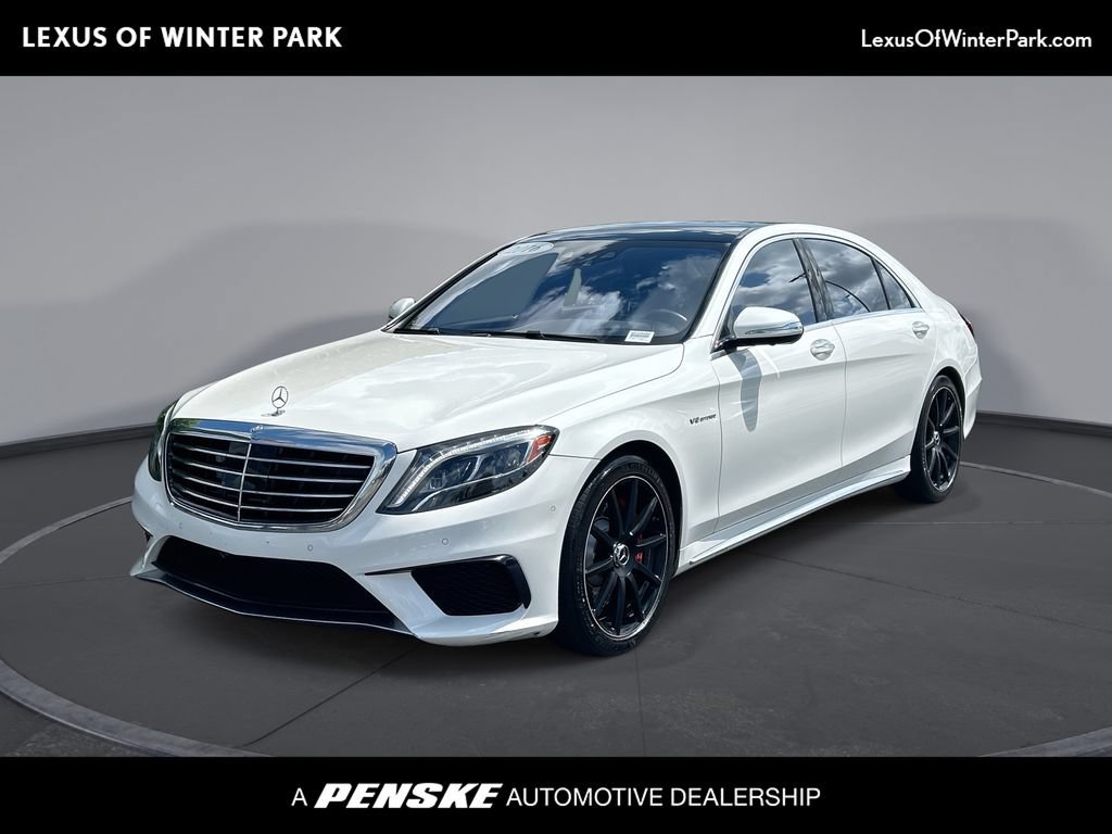 Used 2016 Mercedes-Benz S 63 AMG 4MATIC Sedan
