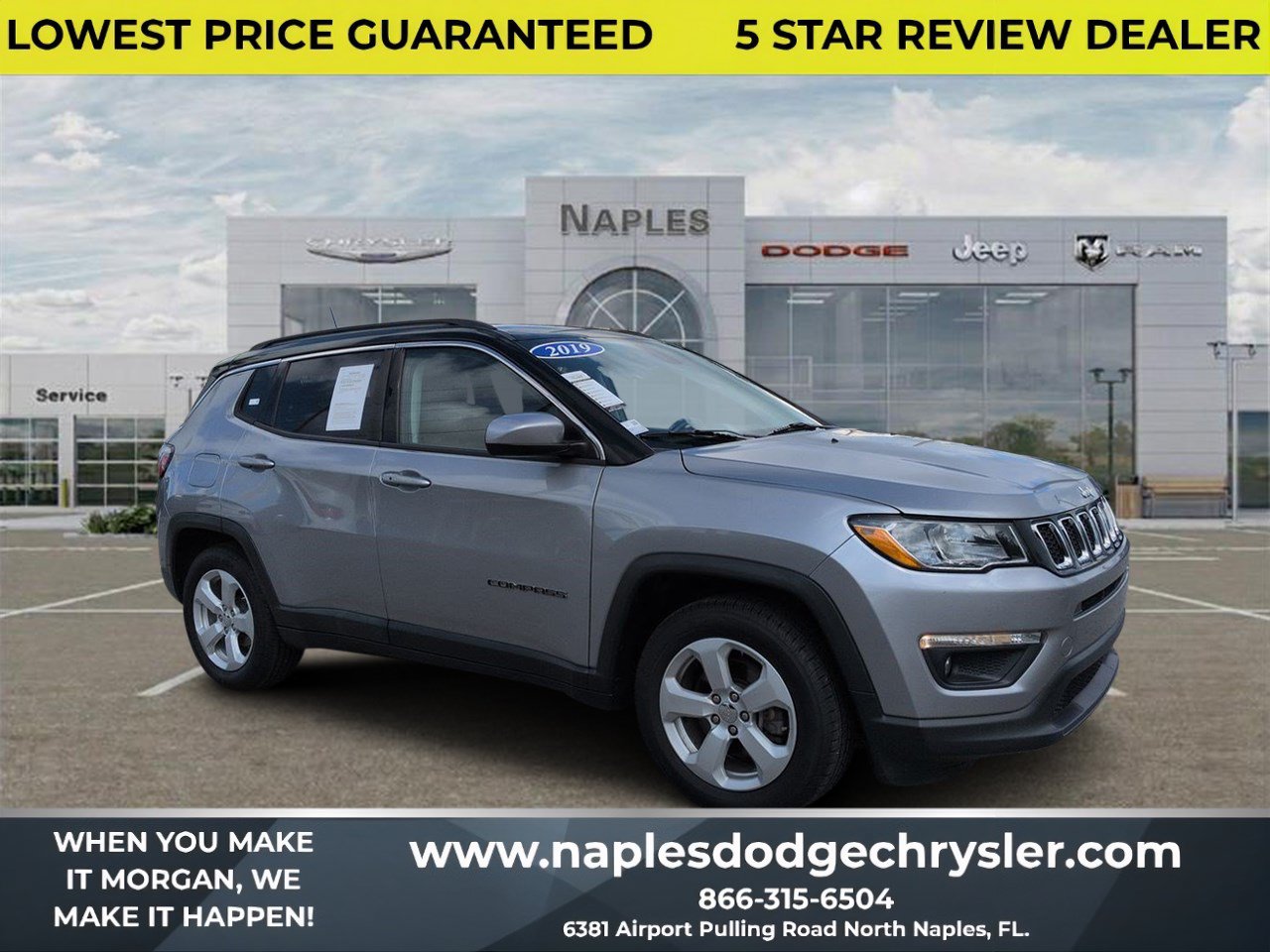 Used 2019 Jeep Compass Latitude FWD image 1