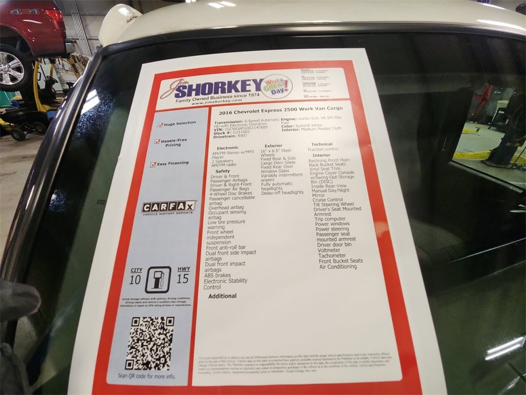 Used 2016 Chevrolet Express 2500 image 31