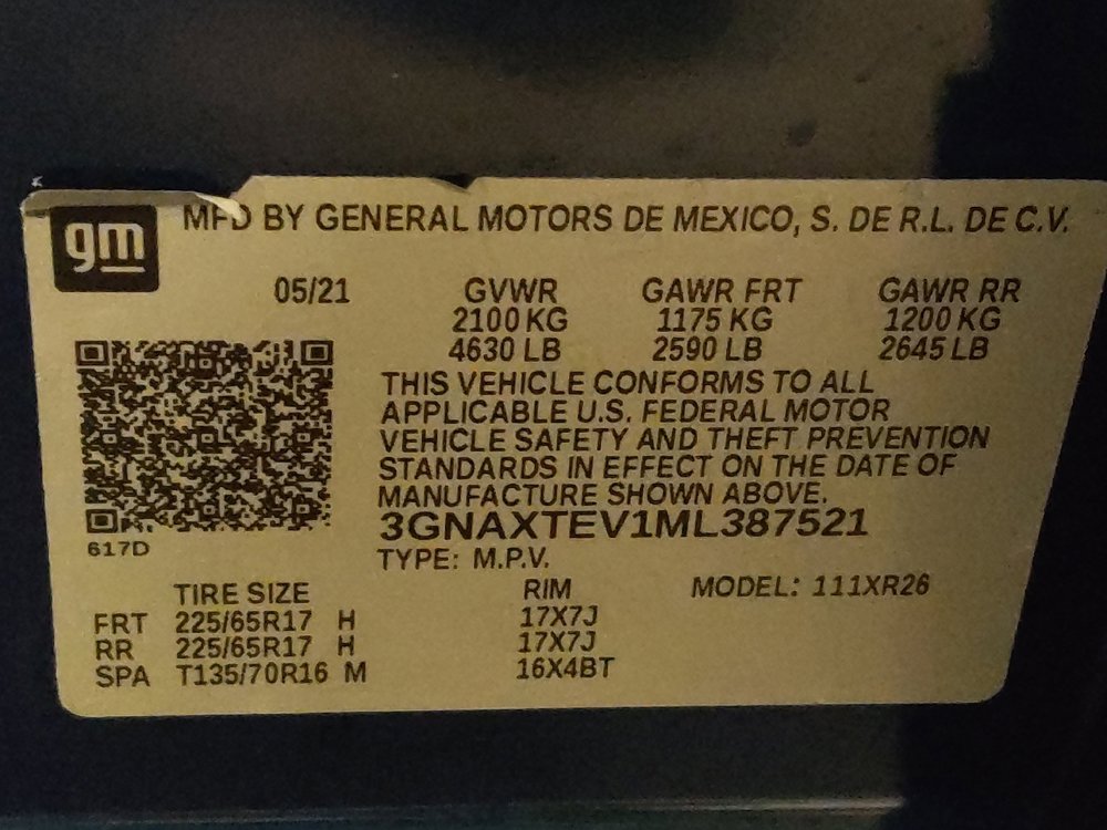 Used 2021 Chevrolet Equinox LT AWD/4WD image 33