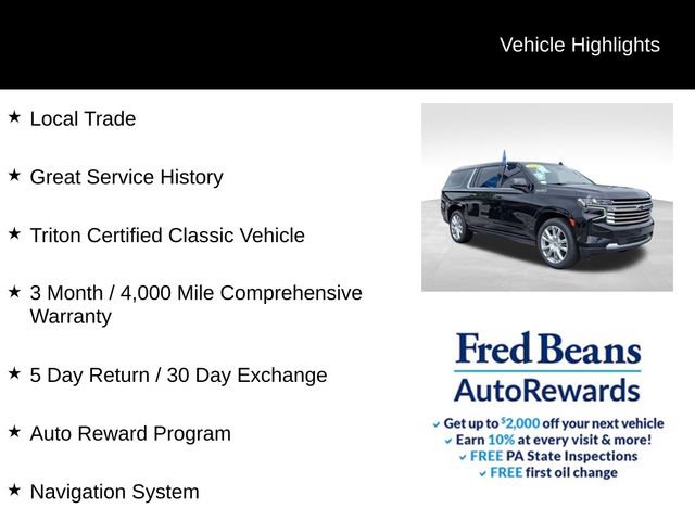 Used 2021 Chevrolet Suburban High Country AWD/4WD image 5