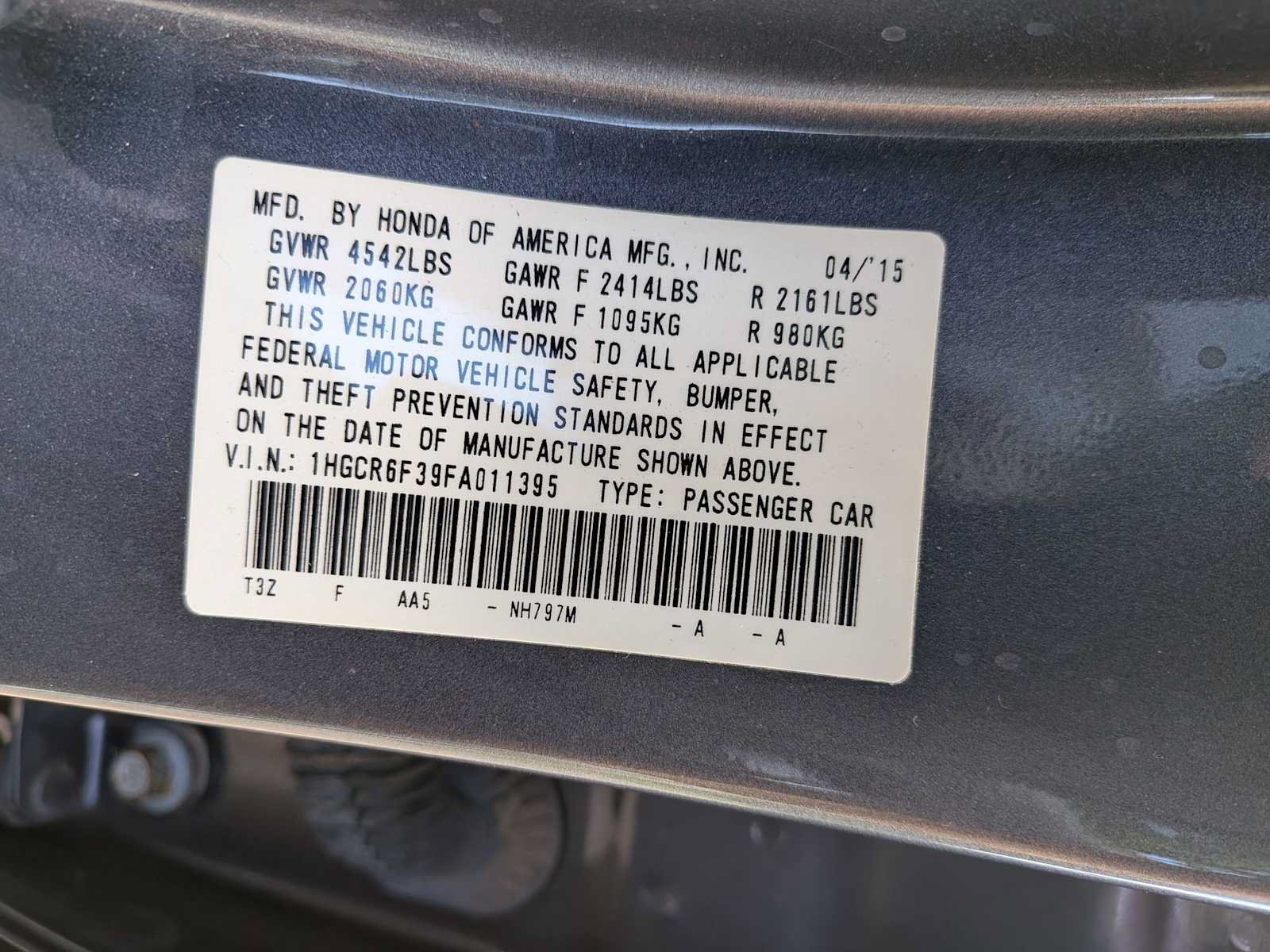 Used 2015 Honda Accord Hybrid Sedan image 35