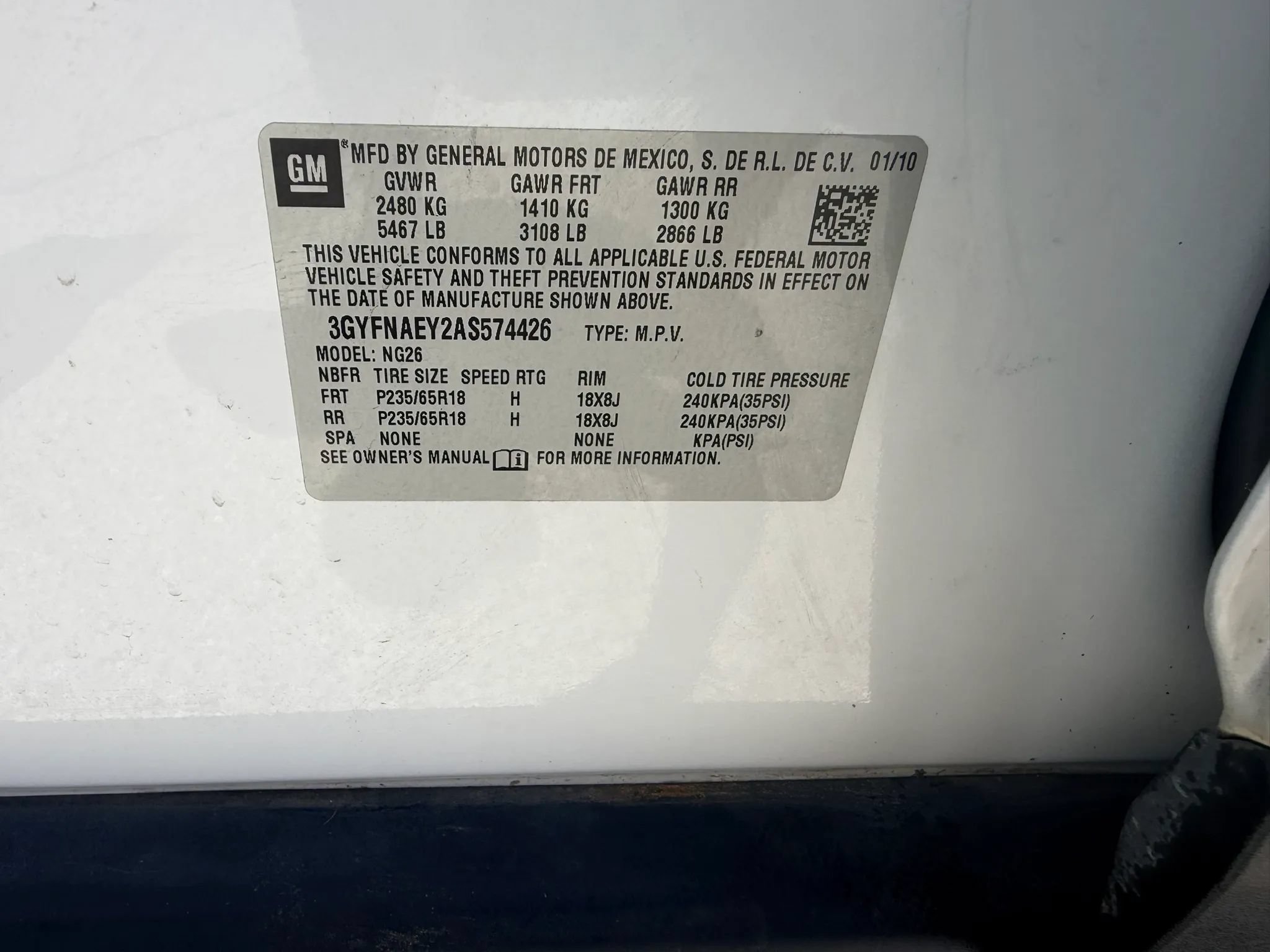 Used 2010 Cadillac SRX Luxury FWD image 8