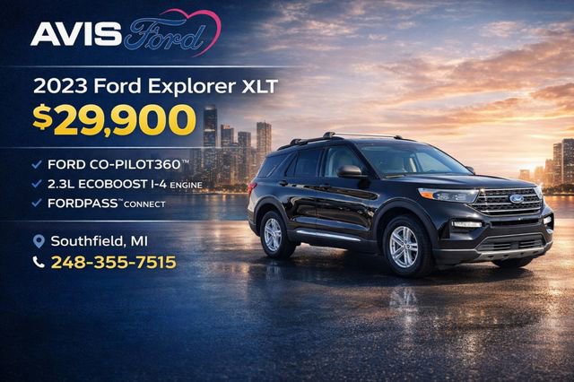 Used 2023 Ford Explorer XLT w/ Equipment Group 202A