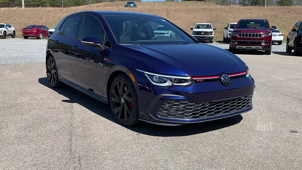 Used 2023 Volkswagen GTI SE w/ SE Leather Package FWD image 2