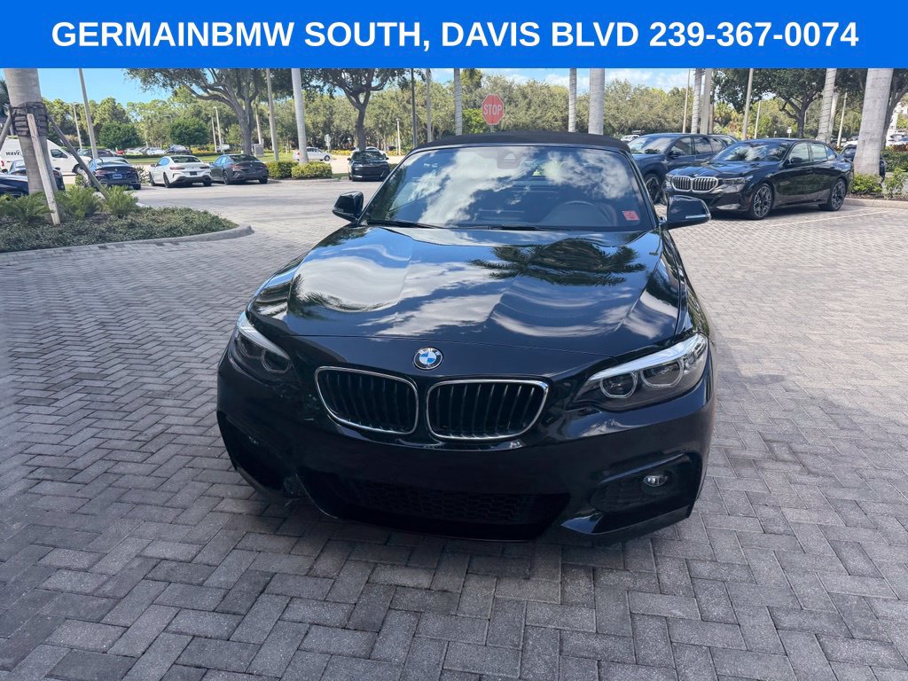 Used 2019 BMW 230i Convertible w/ M Sport Package RWD image 3