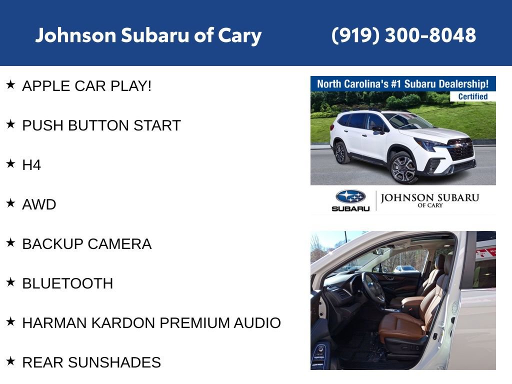 Certified 2025 Subaru Ascent Touring w/ Popular Package #2 image 18