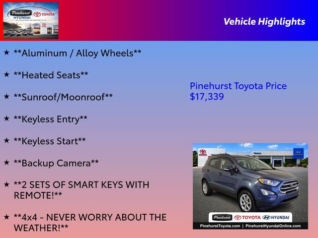 Used 2022 Ford EcoSport SE AWD/4WD image 31