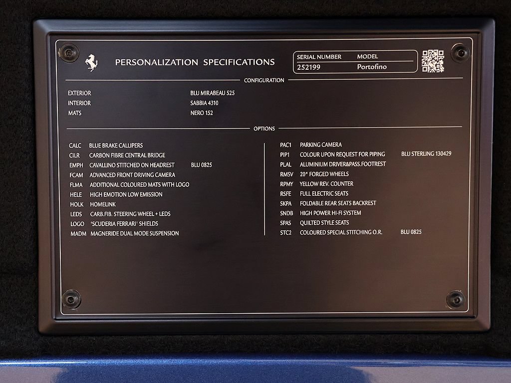 Certified 2020 Ferrari Portofino RWD image 89