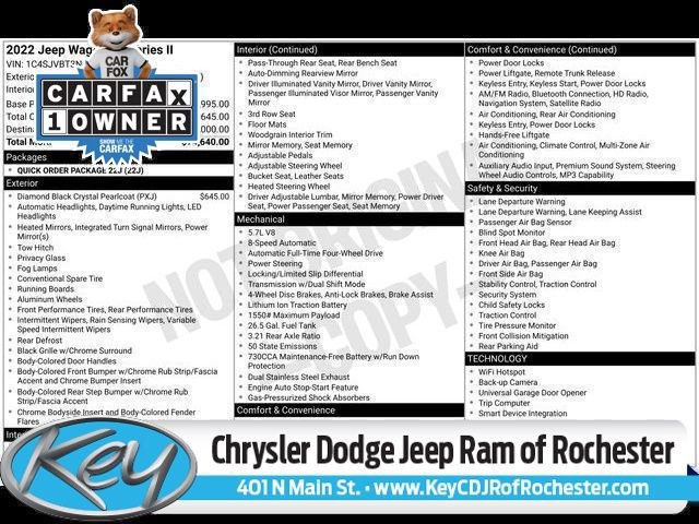 Used 2022 Jeep Wagoneer Series II