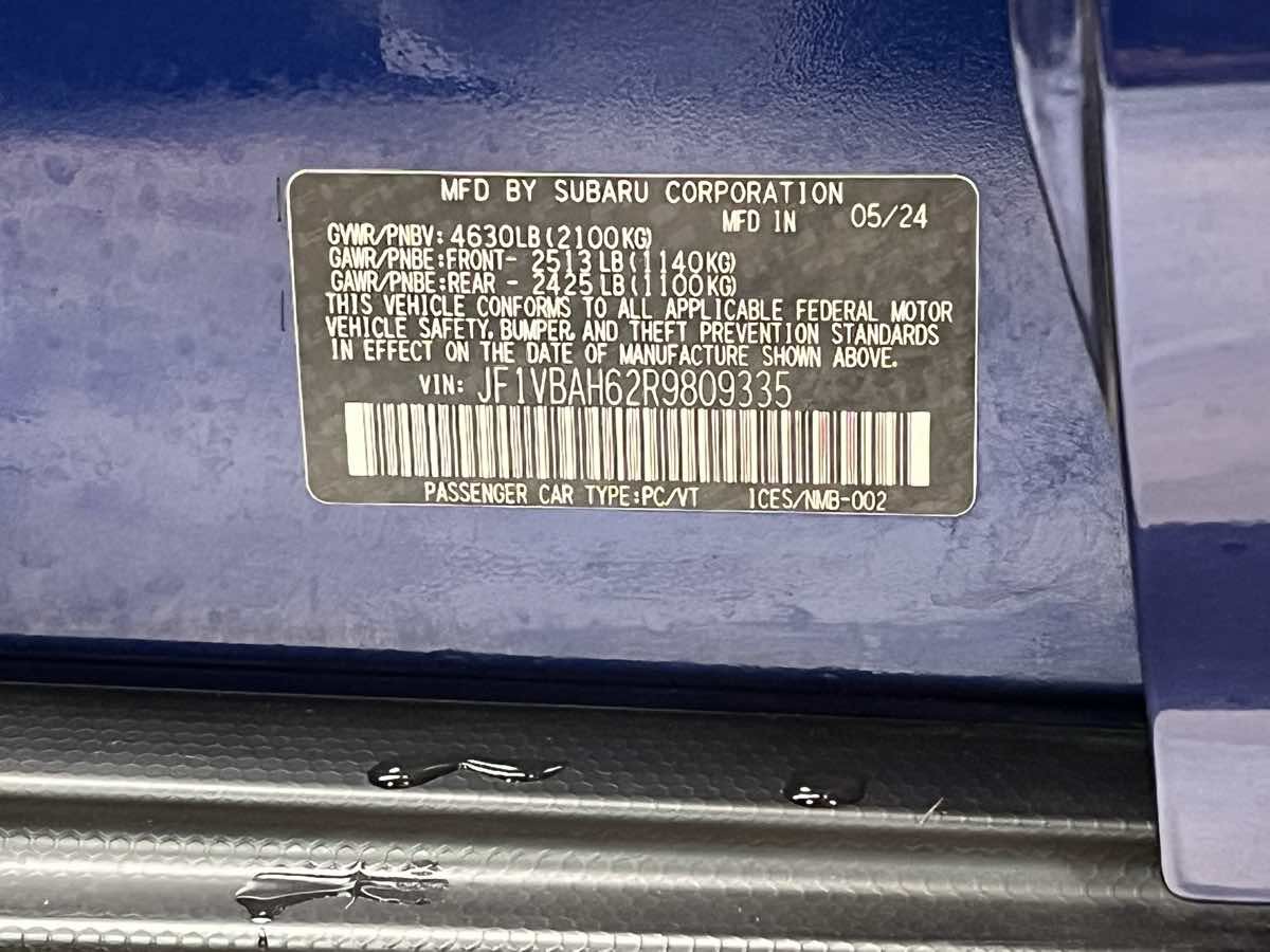 Used 2024 Subaru WRX Premium AWD/4WD image 36