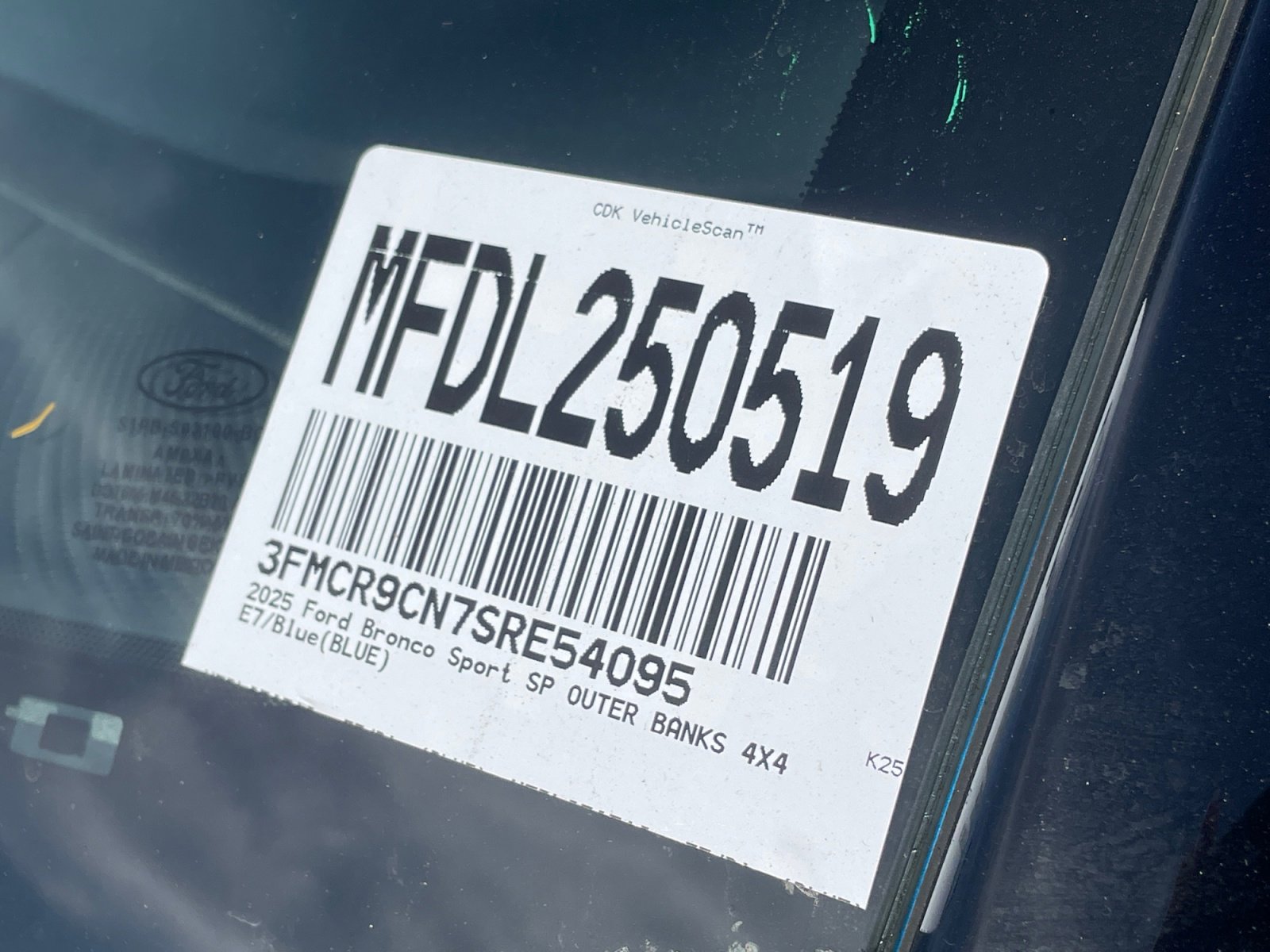 New 2025 Ford Bronco Sport Outer Banks image 23