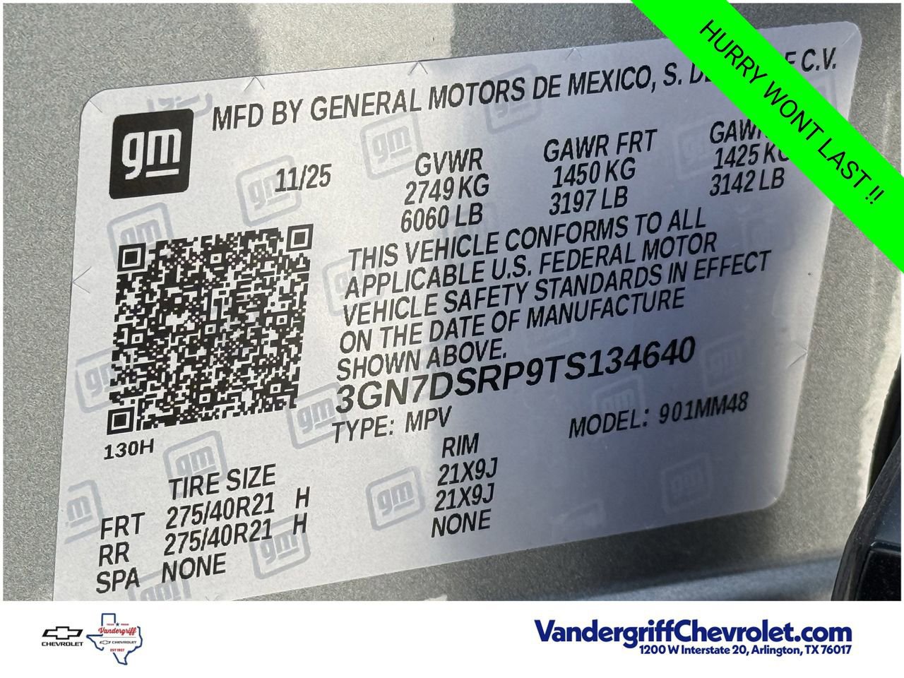 New 2026 Chevrolet Equinox EV RS FWD image 22
