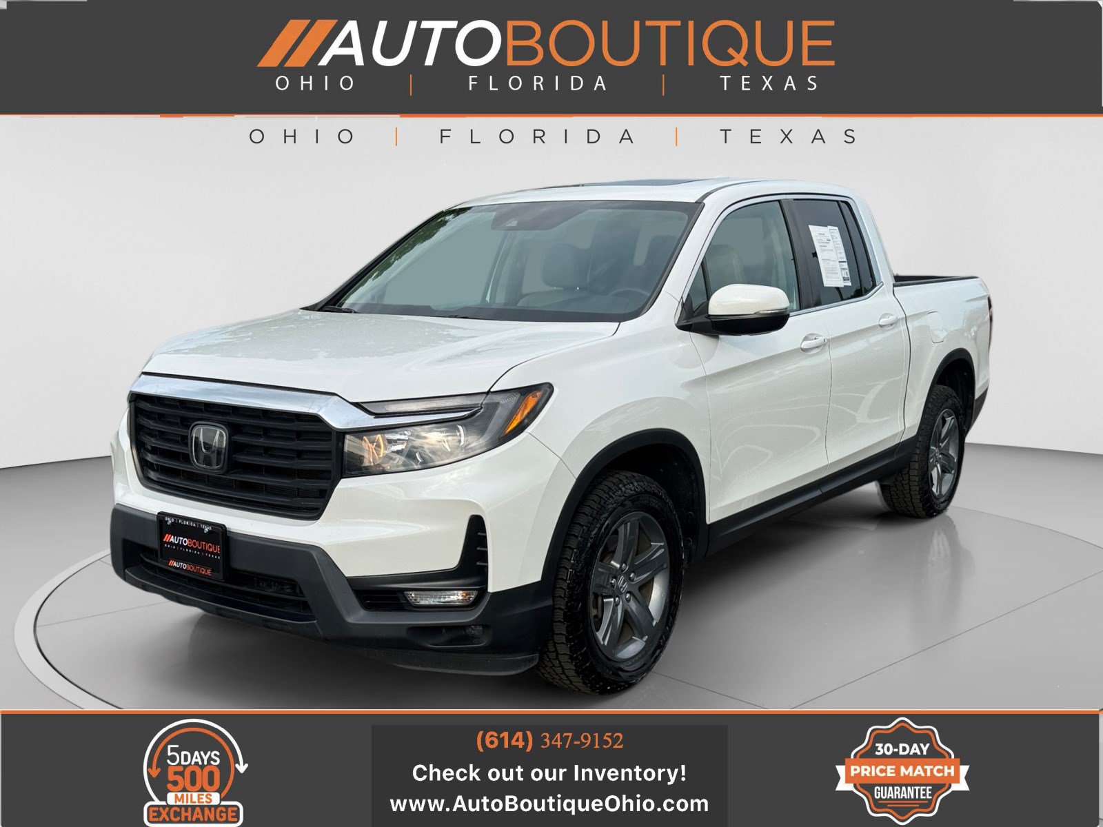 Used 2021 Honda Ridgeline RTL