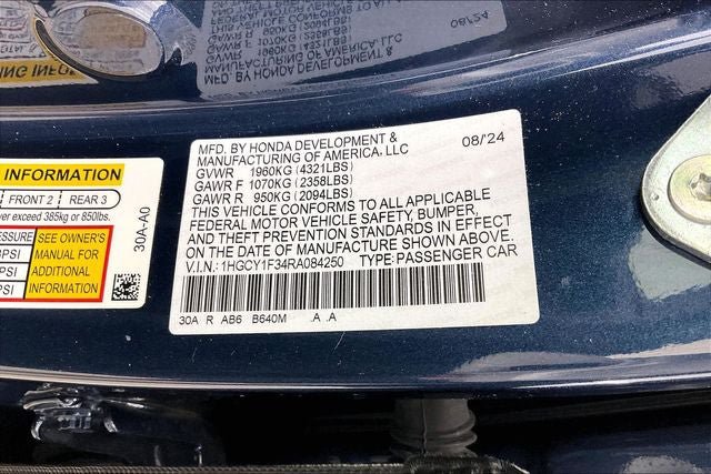 Certified 2024 Honda Accord EX image 33