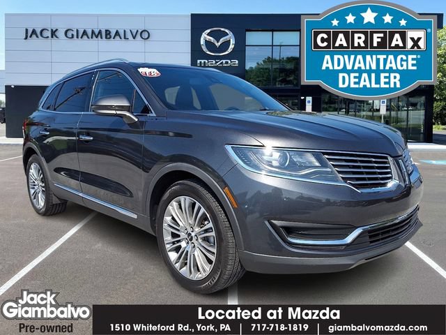 Used 2018 Lincoln MKX Reserve w/ Driver Assistance Package