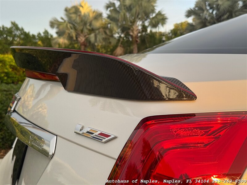 Used 2017 Cadillac CTS V w/ Carbon Fiber Package RWD image 30