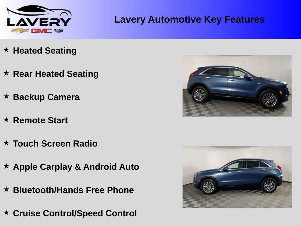 Used 2025 Cadillac XT4 Premium Luxury w/ Cold Weather Package image 2