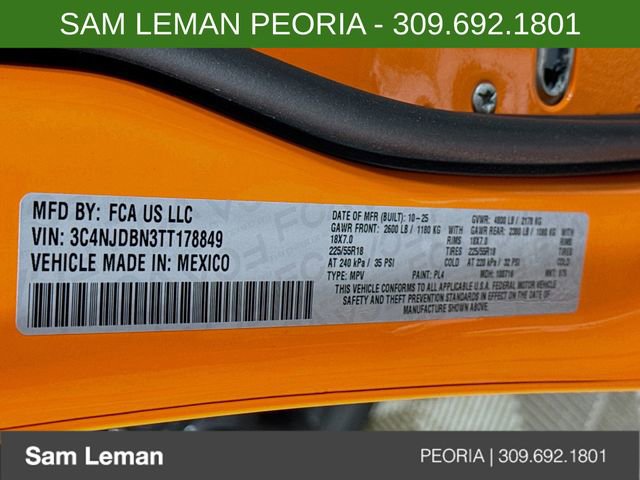 New 2026 Jeep Compass Latitude image 29