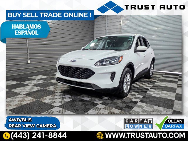 Used 2021 Ford Escape SE w/ Convenience Package