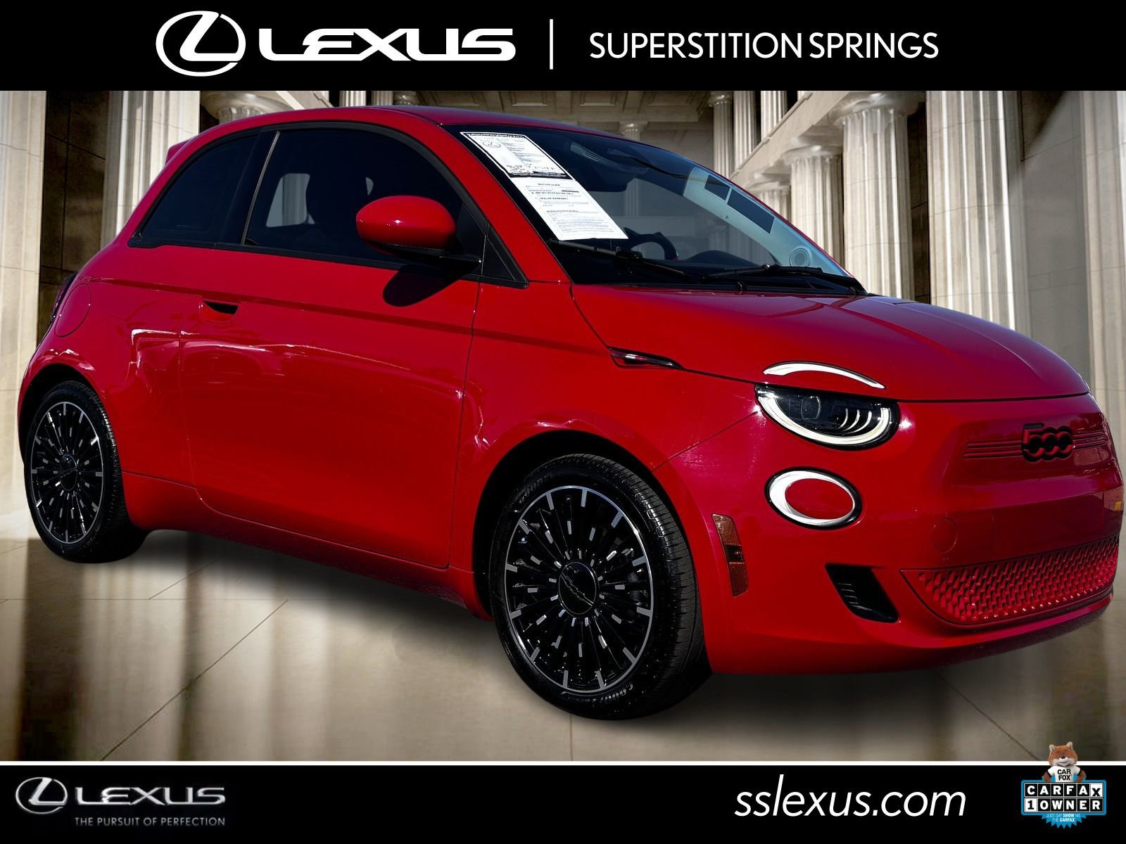 Used 2024 FIAT 500 e (RED) image 1