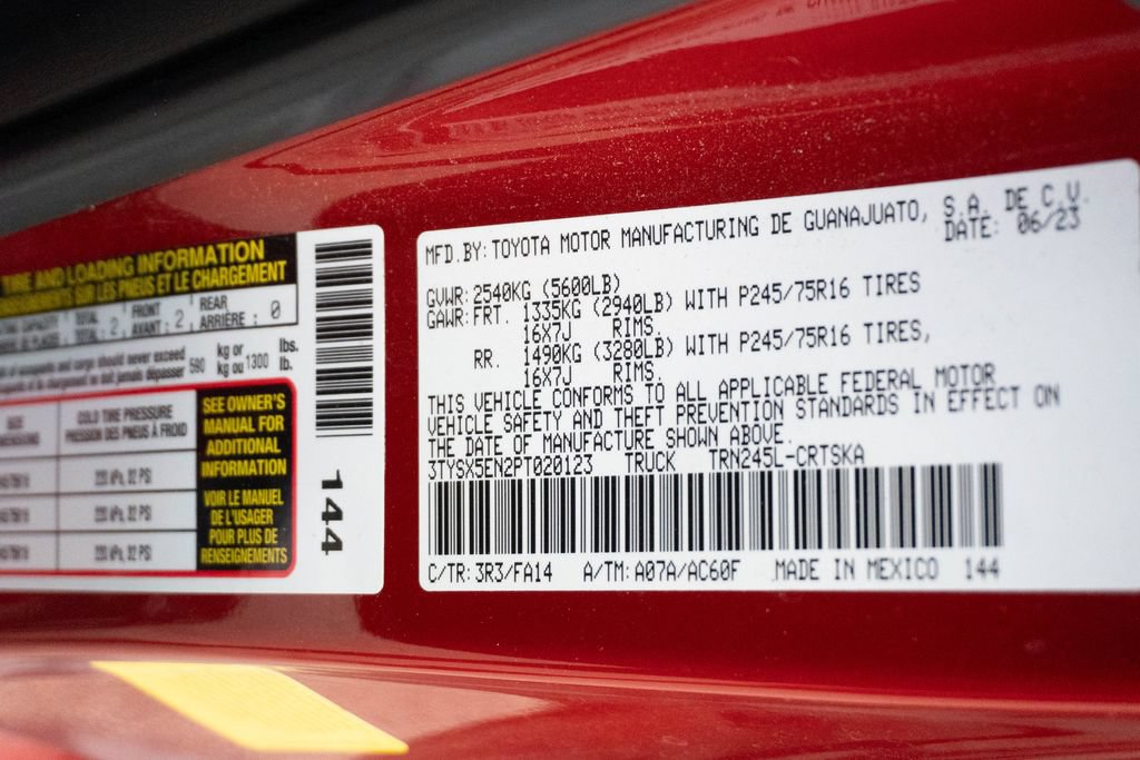 Used 2023 Toyota Tacoma SR AWD/4WD image 28