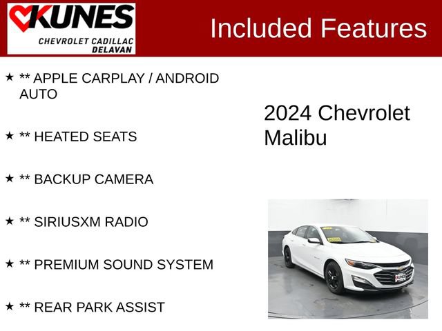 Used 2024 Chevrolet Malibu LT FWD image 3