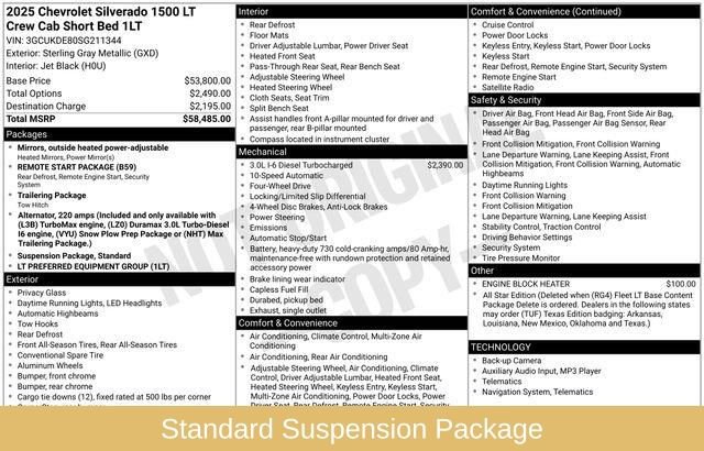 Used 2025 Chevrolet Silverado 1500 LT image 7