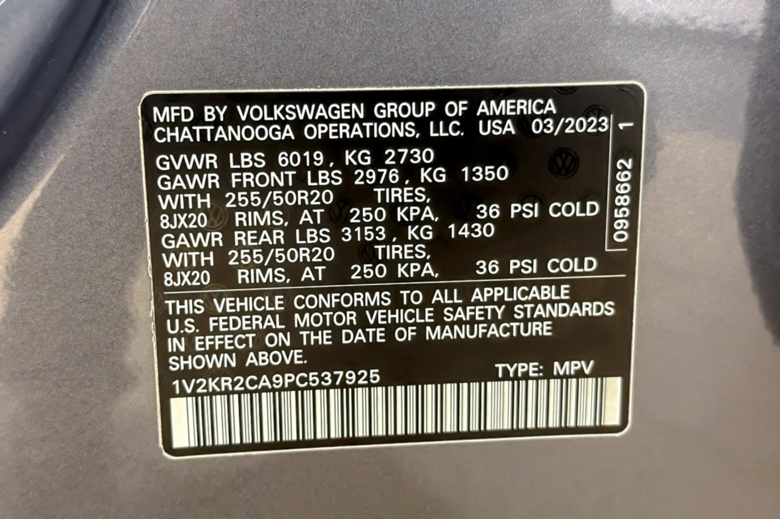 Used 2023 Volkswagen Atlas SE AWD/4WD image 26