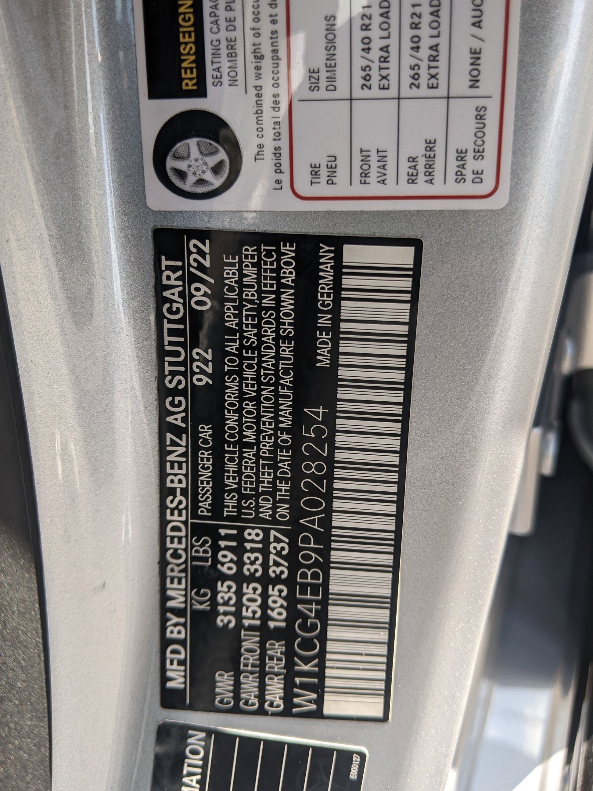 Certified 2023 Mercedes-Benz EQS 580 4MATIC Sedan image 43