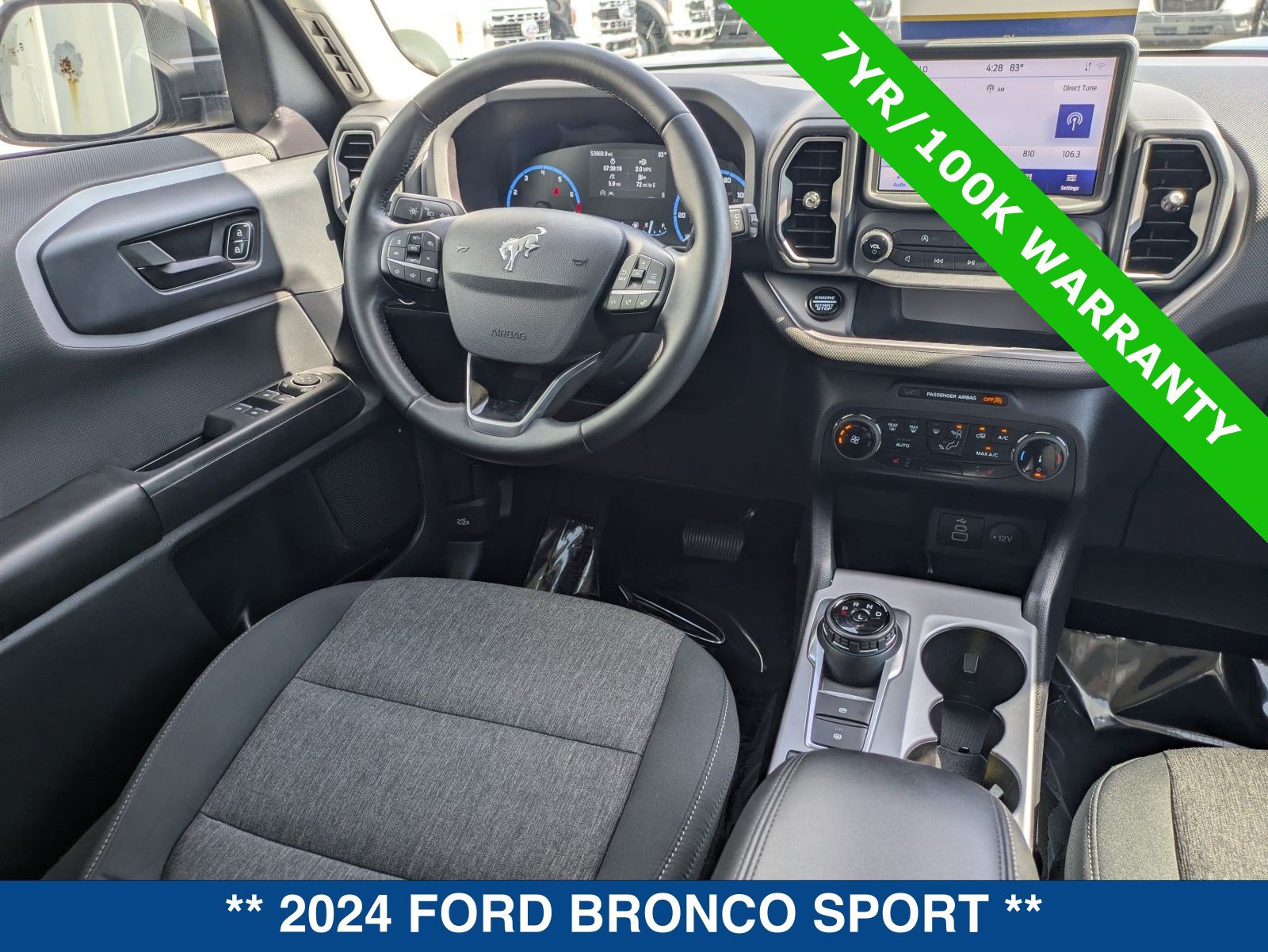 Certified 2024 Ford Bronco Sport Big Bend w/ Convenience Package AWD/4WD image 20