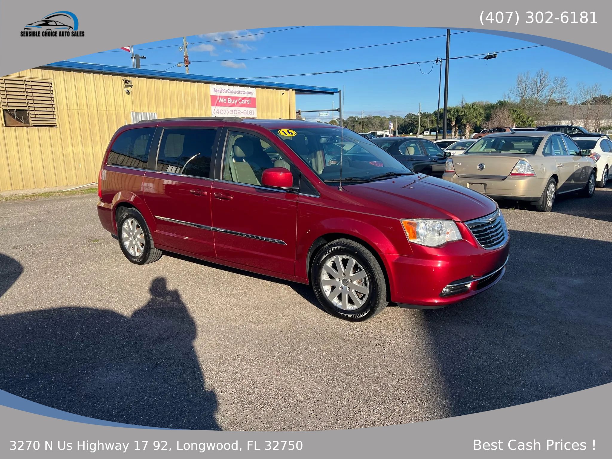 Used 2016 Chrysler Town & Country Touring