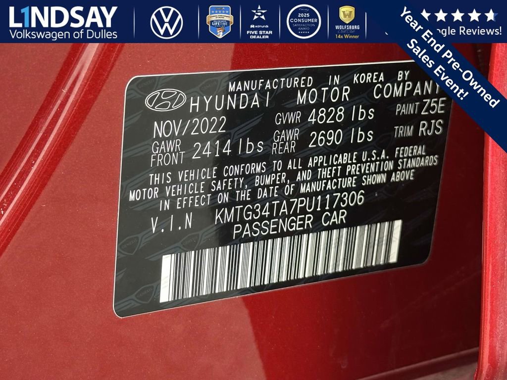 Used 2023 Genesis G70 2.0T image 26