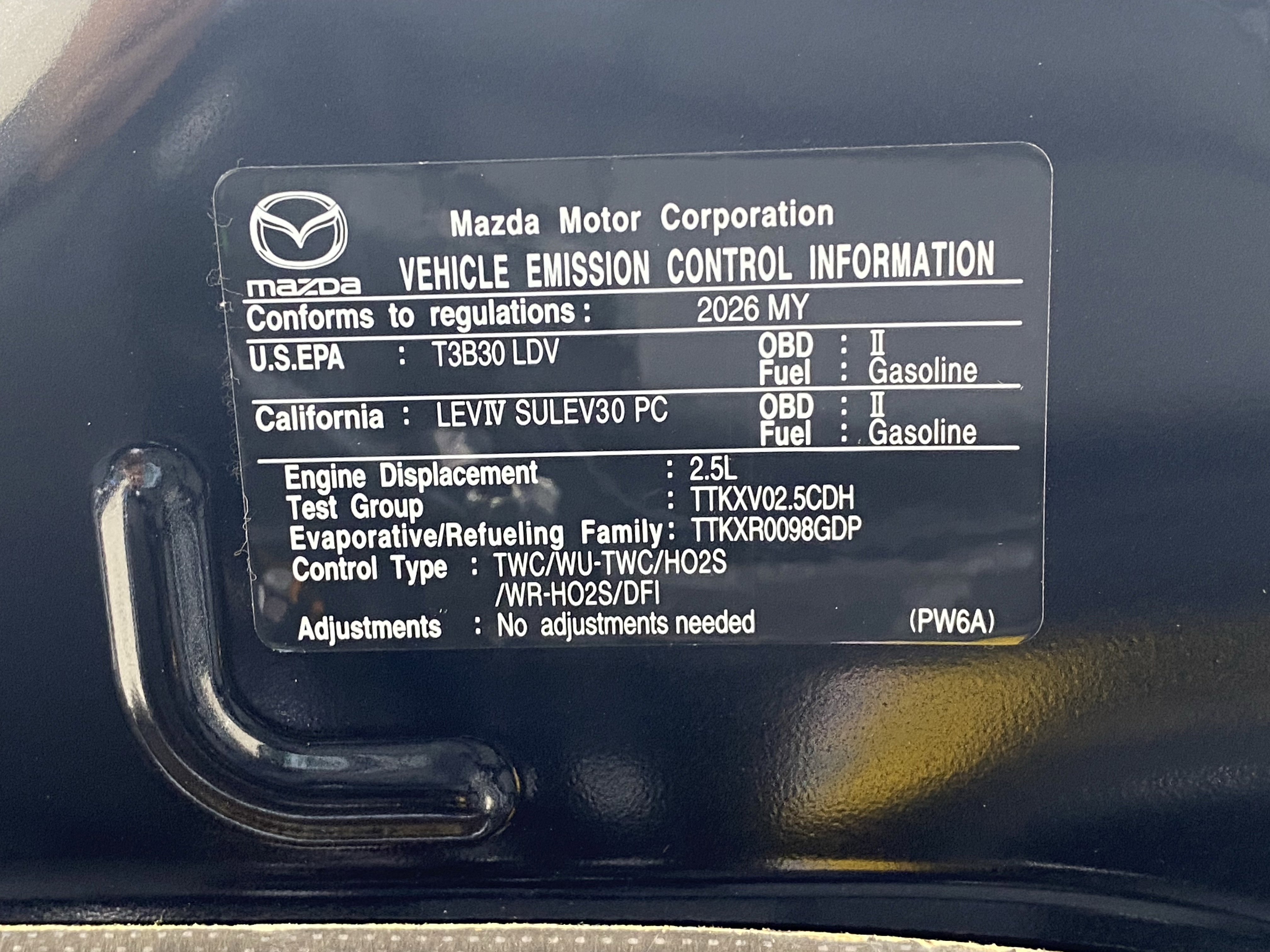 New 2026 MAZDA MAZDA3 2.5 S Sedan w/ Preferred Pkg image 34
